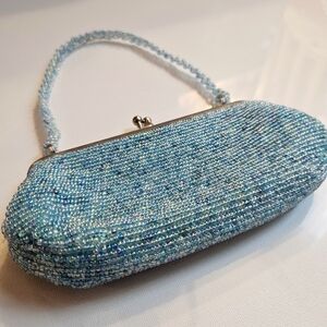 Vintage Y2K Bebe Mini Beaded Kiss Lock Purse